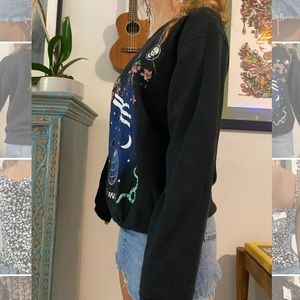 Silence +Noise Graphic Sweatshirt